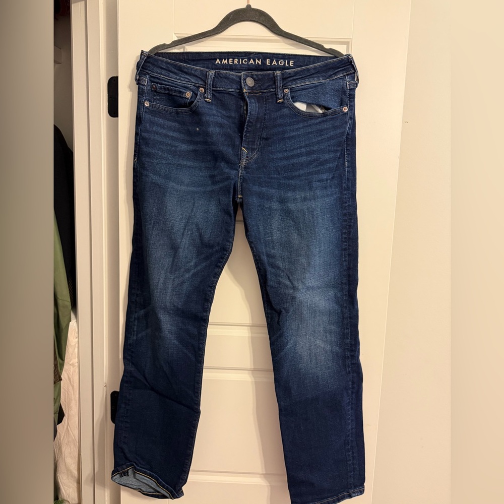 American Eagle Outfitters Dark Blue Men's Jeans